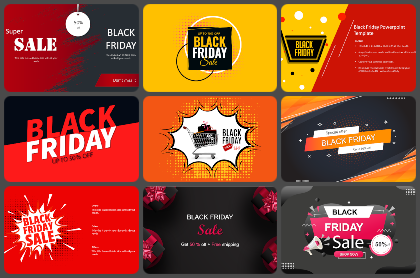 Black Friday Powerpoint Templates